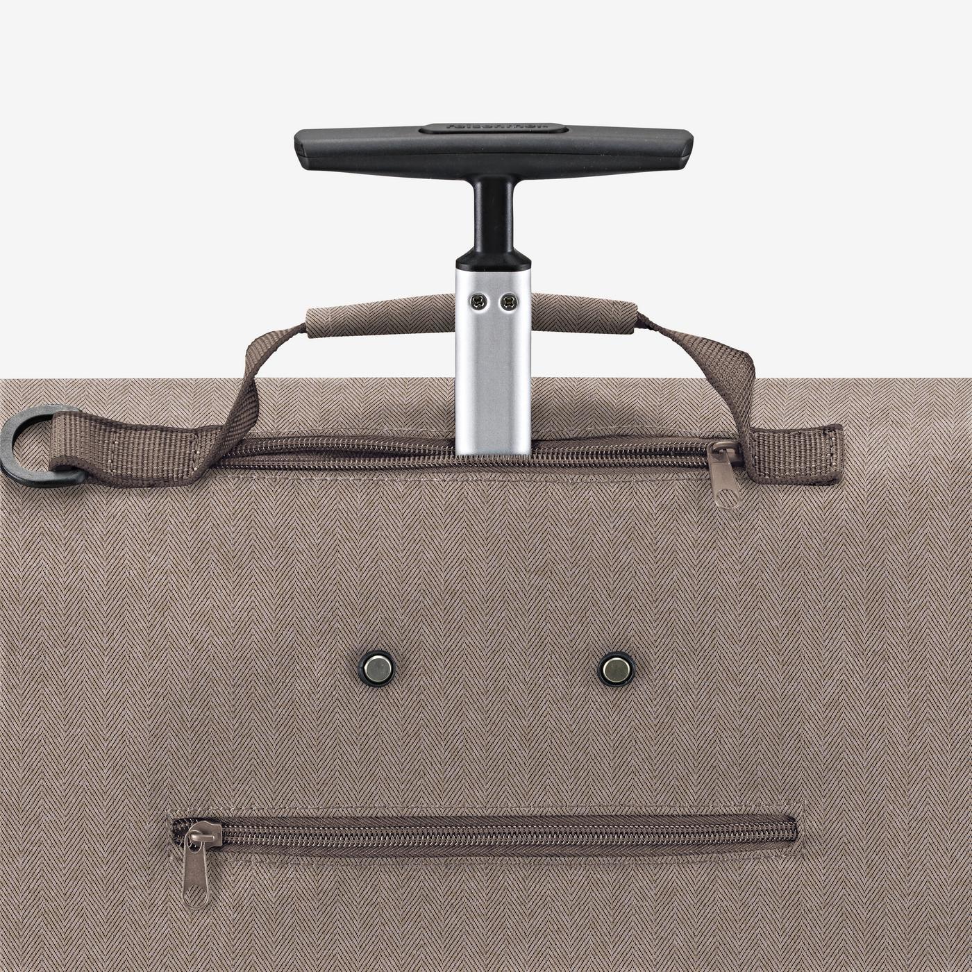 trolley M herringbone mokka trolley M Reisenthel