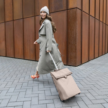 trolley M herringbone mokka trolley M Reisenthel