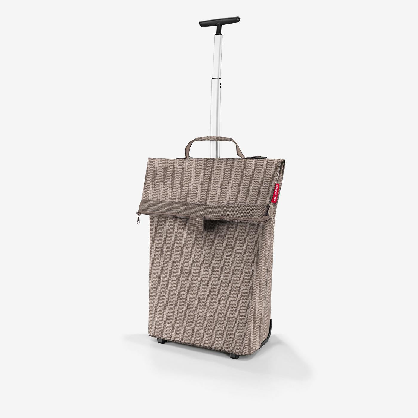 trolley M herringbone mokka trolley M Reisenthel