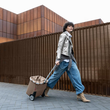 carrycruiser herringbone mokka carrycruiser Reisenthel