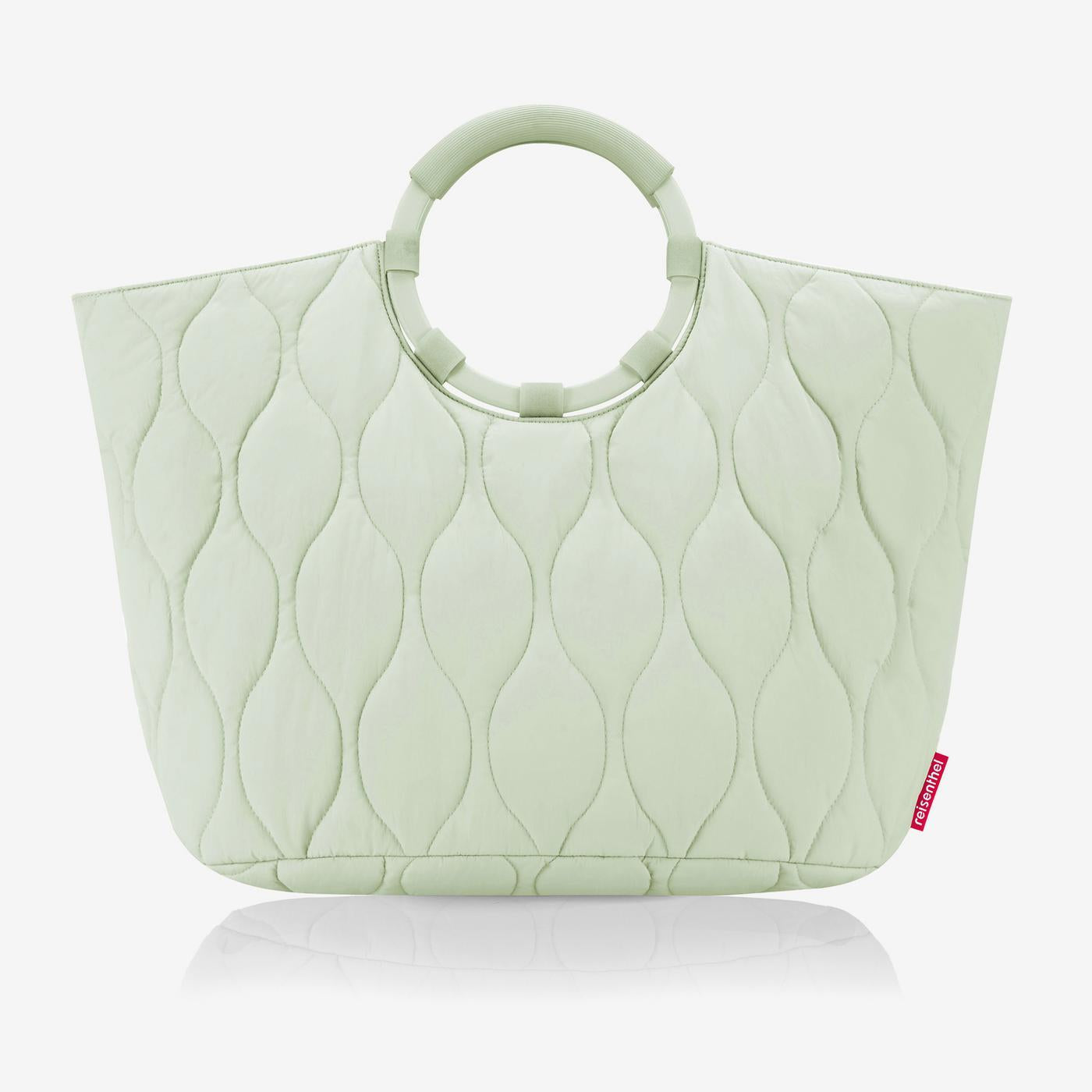 loopbag hobo puffer iced matcha