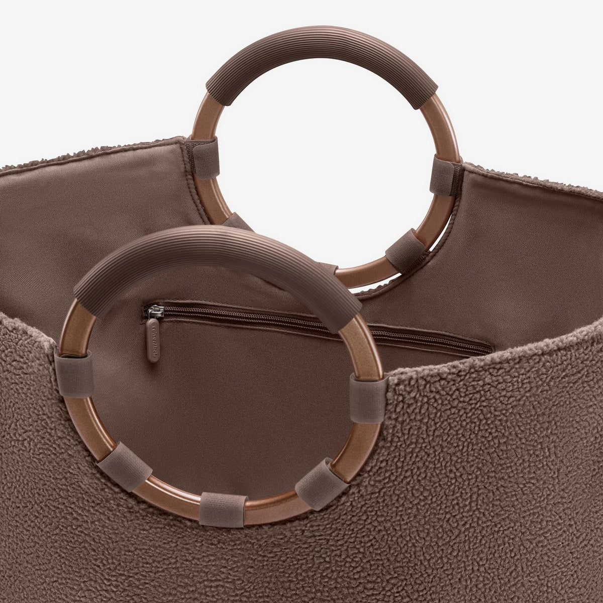 loopbag hobo teddy chocolate