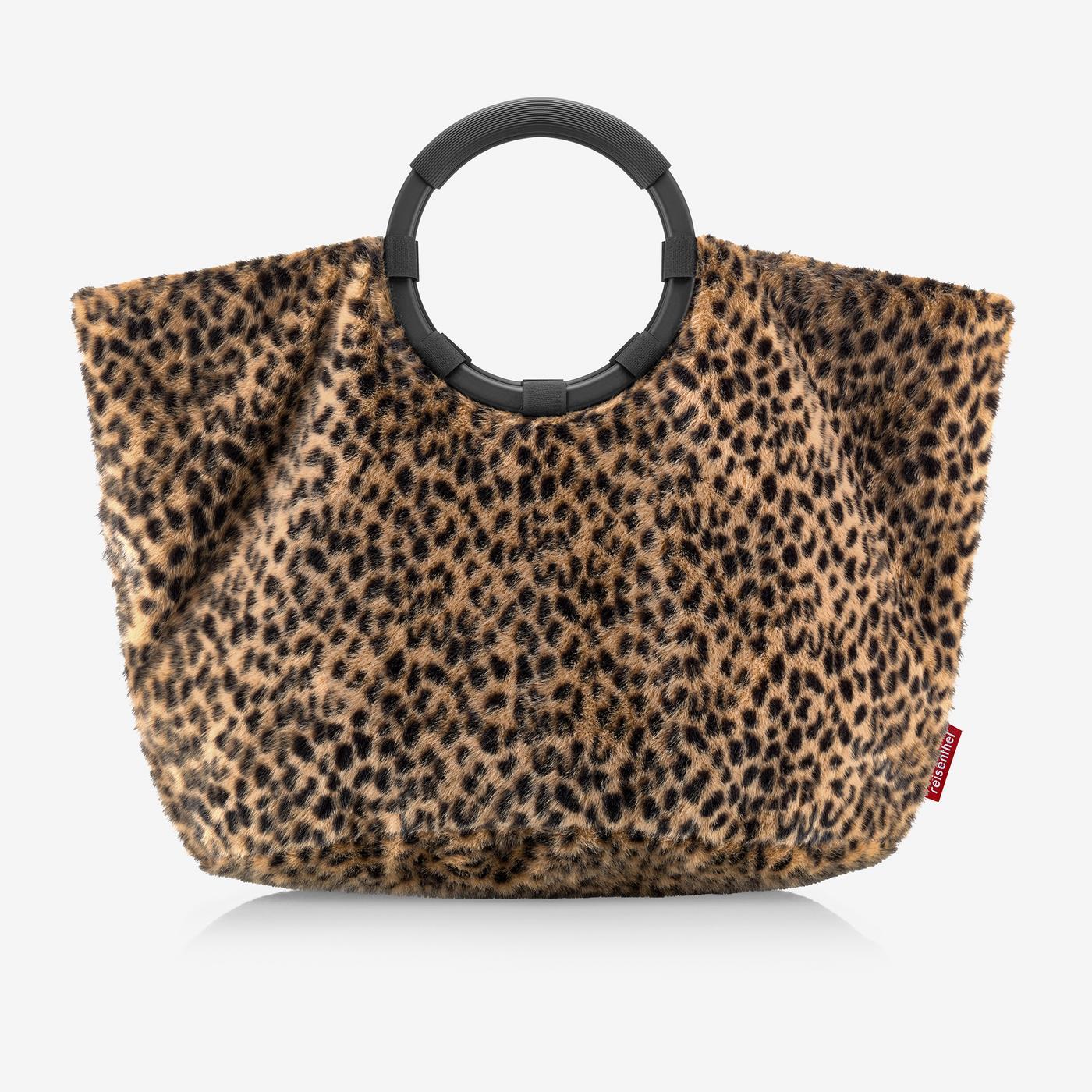 loopbag hobo leo fake fur