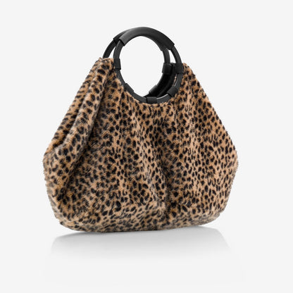 loopbag hobo leo fake fur