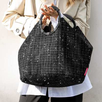 loopbag hobo bouclé black loopbag hobo Reisenthel