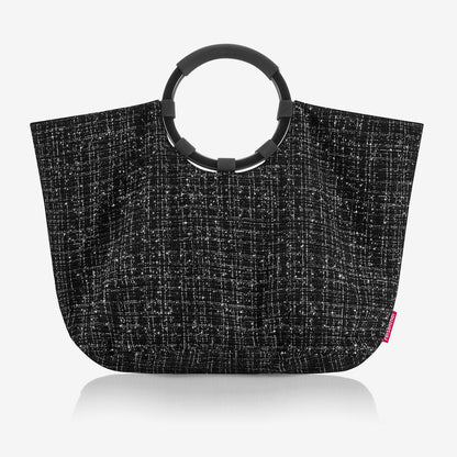 loopbag hobo bouclé black