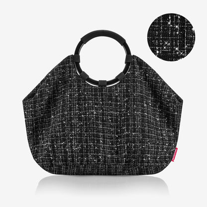 loopbag hobo bouclé black