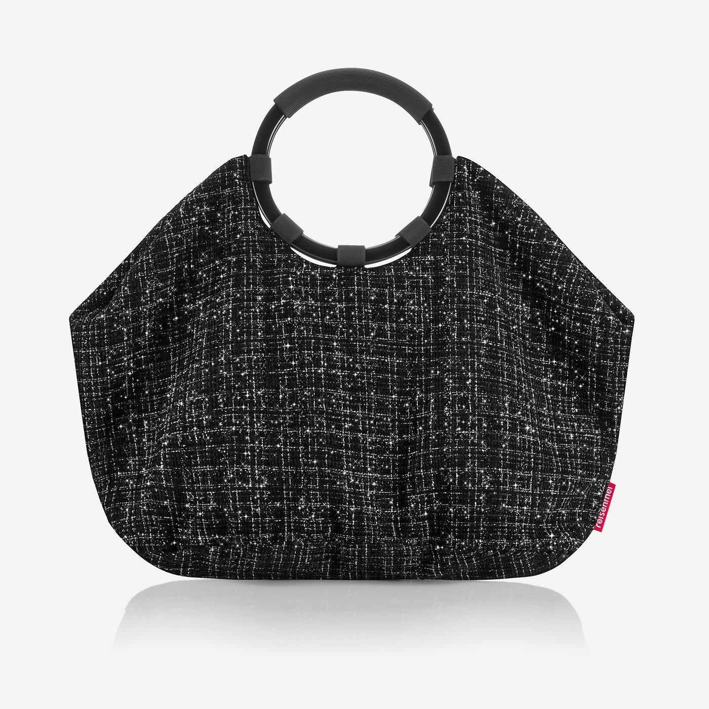 loopbag hobo bouclé black