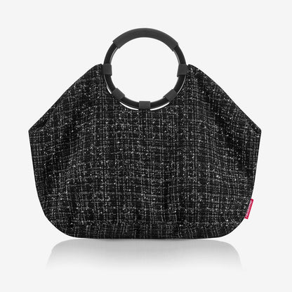 loopbag hobo bouclé black