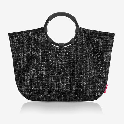 loopbag hobo bouclé black
