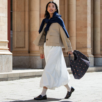 loopbag hobo teddy leo cream