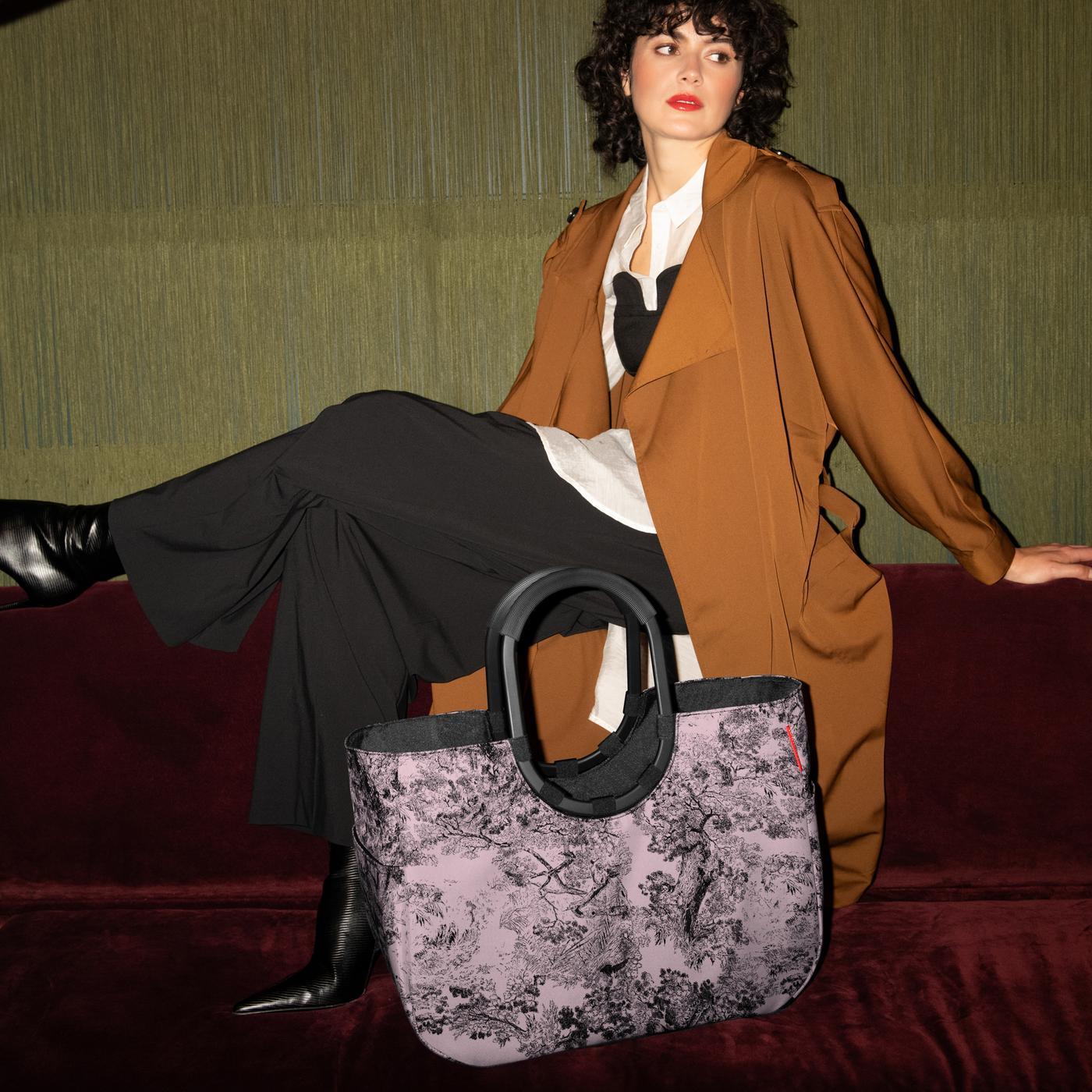 loopshopper L jacquard rose loopshopper L Reisenthel