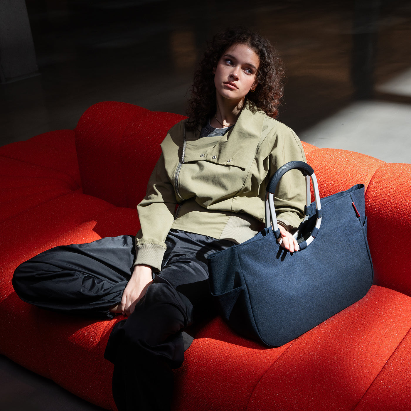 loopshopper L twist navy loopshopper L Reisenthel