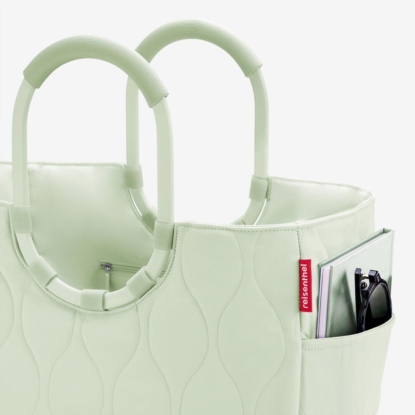 loopshopper L puffer iced matcha