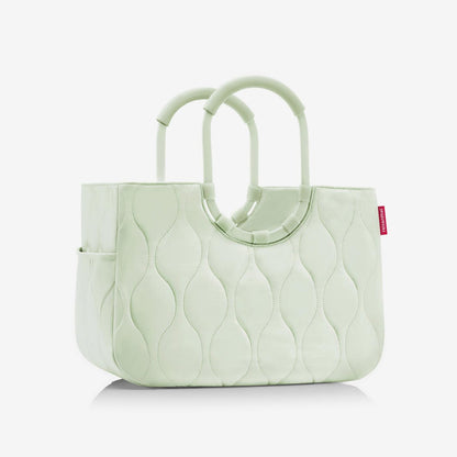 loopshopper L puffer iced matcha