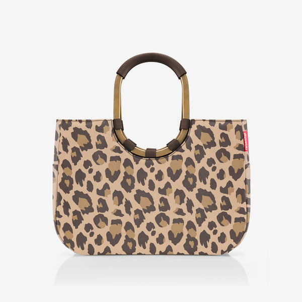 reisenthel loopshopper L frame leo macchiato (Shopper Leo pattern)