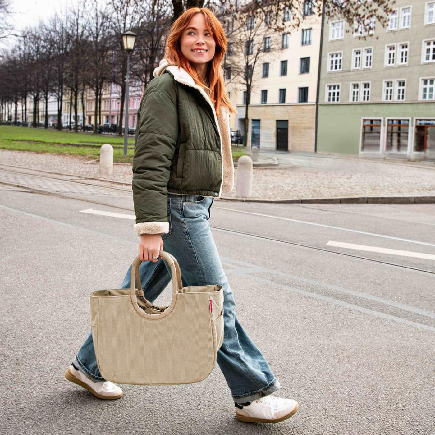 loopshopper L frame cord sand loopshopper L Reisenthel