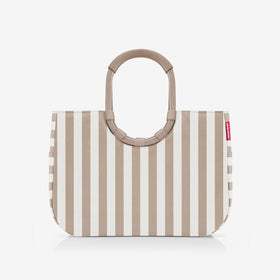loopshopper L summerstripes coffee