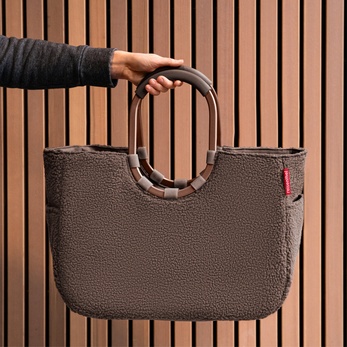 loopshopper L teddy chocolate