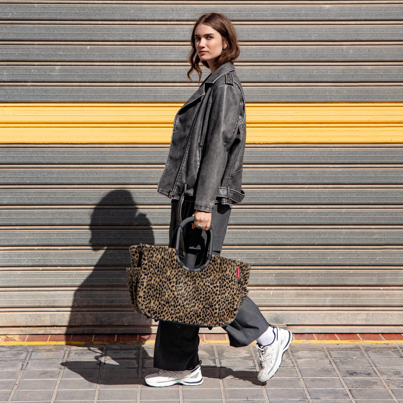 loopshopper L leo fake fur