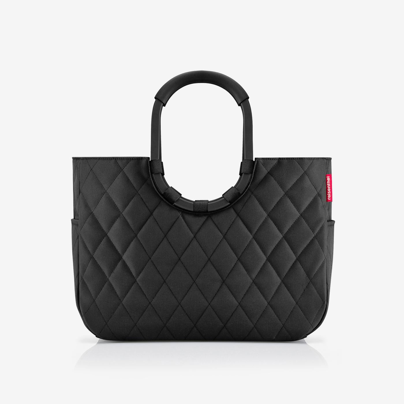 loopshopper L frame rhombus black loopshopper L Reisenthel