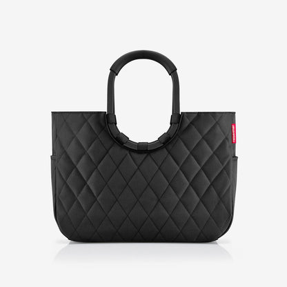 loopshopper L frame rhombus black loopshopper L Reisenthel