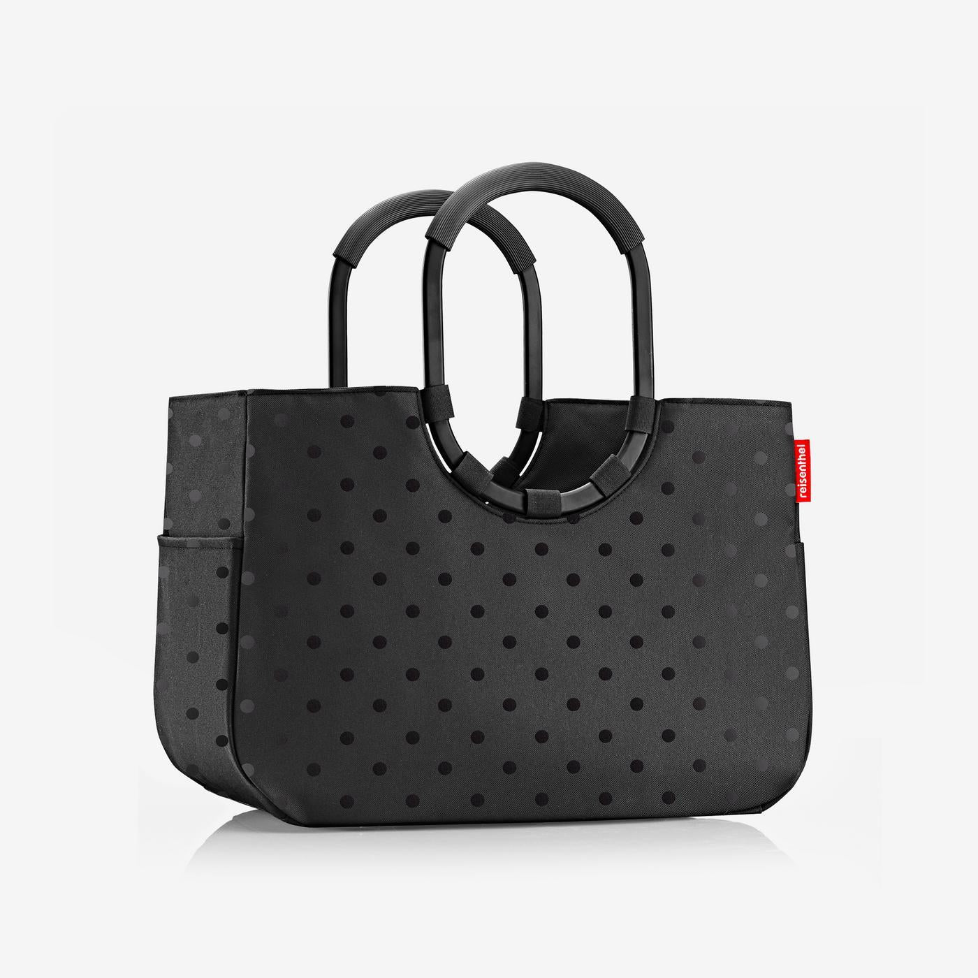 loopshopper L frame glossy dots black loopshopper L Reisenthel
