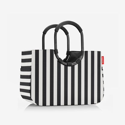 loopshopper L summerstripes black loopshopper L Reisenthel