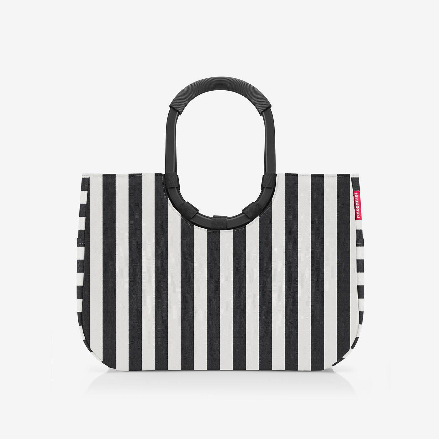 loopshopper L summerstripes black loopshopper L Reisenthel