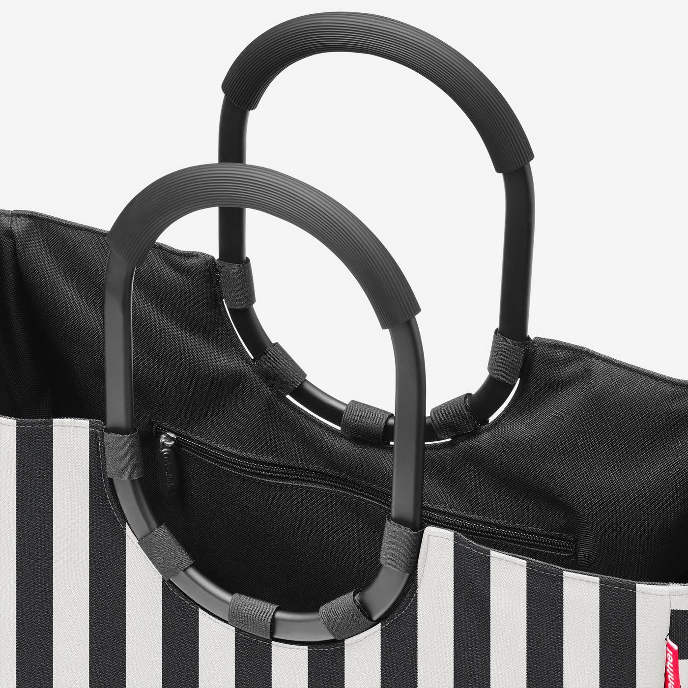loopshopper L summerstripes black loopshopper L Reisenthel