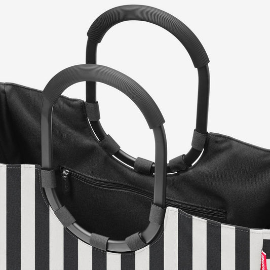 loopshopper L summerstripes black loopshopper L Reisenthel