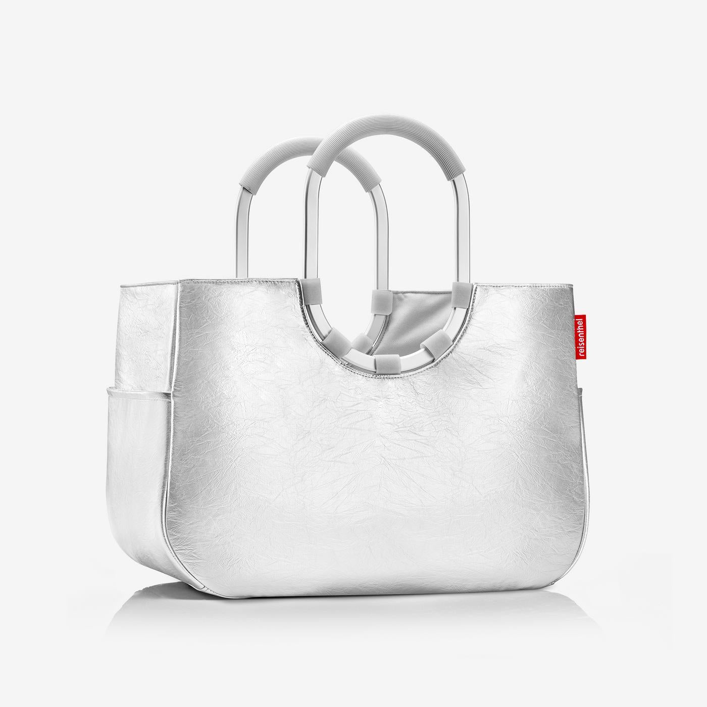 loopshopper L silver crackle loopshopper L Reisenthel