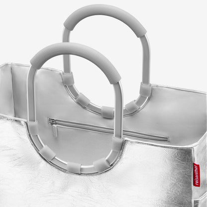loopshopper L silver crackle loopshopper L Reisenthel