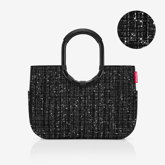 loopshopper L bouclé black loopshopper L Reisenthel