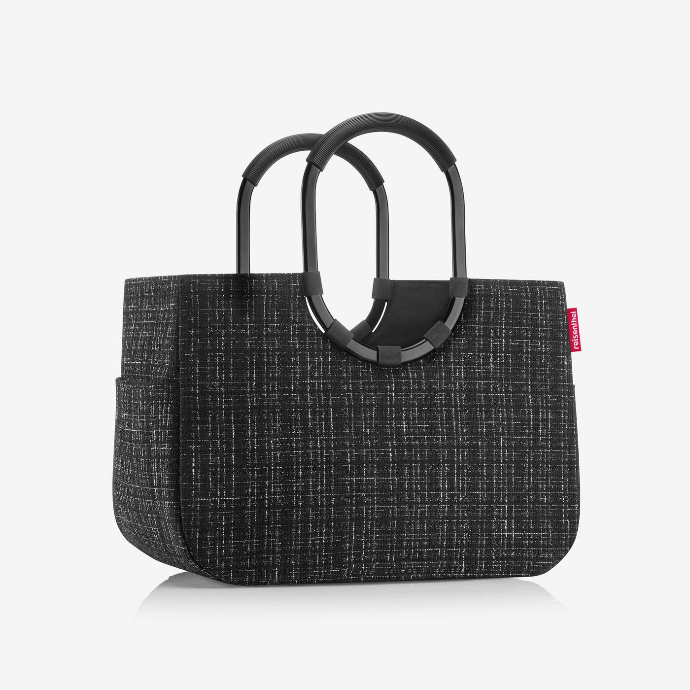 loopshopper L bouclé black
