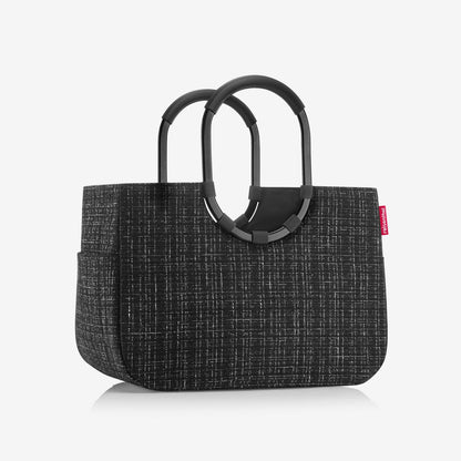 loopshopper L bouclé black