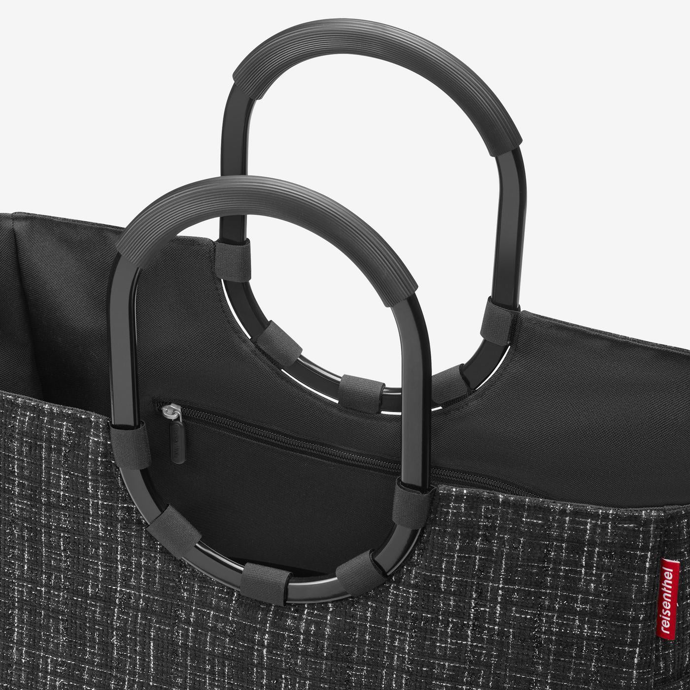 loopshopper L bouclé black