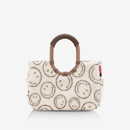 loopshopper M smiley® teddy chocolate loopshopper M Reisenthel