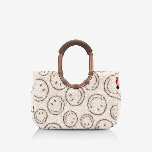 loopshopper M smiley® teddy chocolate loopshopper M Reisenthel