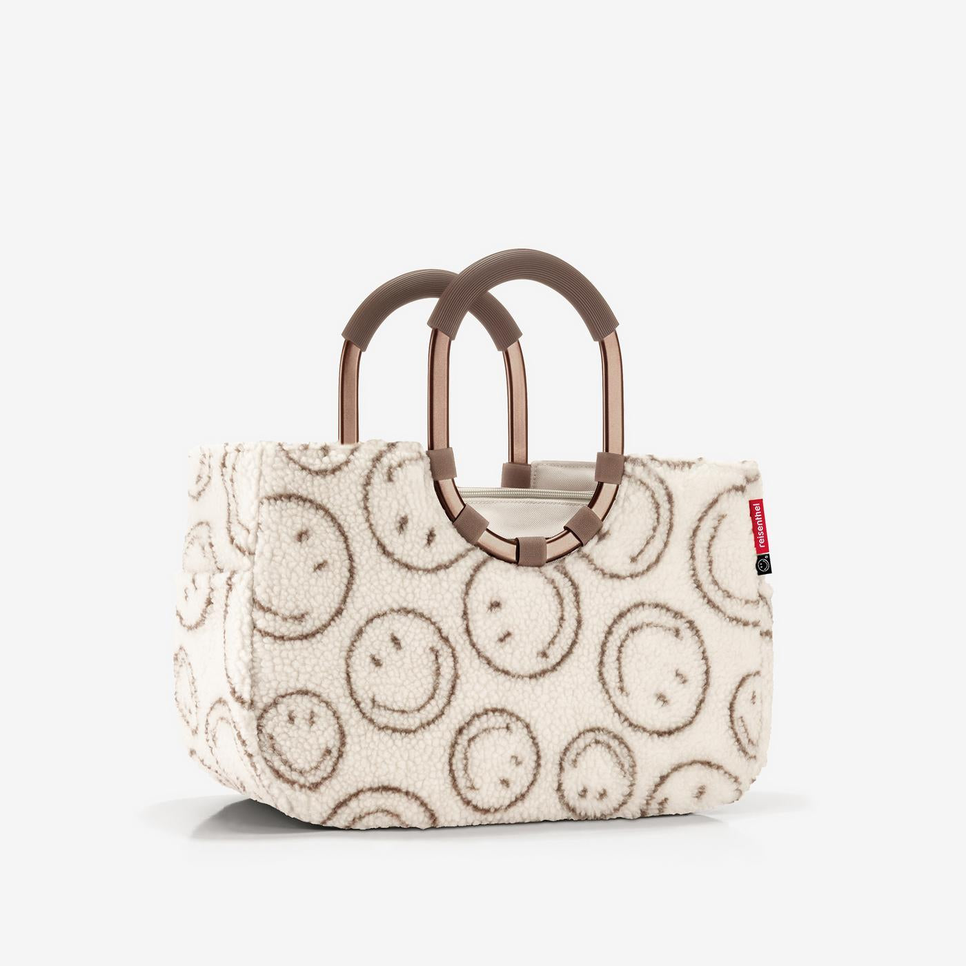 loopshopper M smiley® teddy chocolate loopshopper M Reisenthel