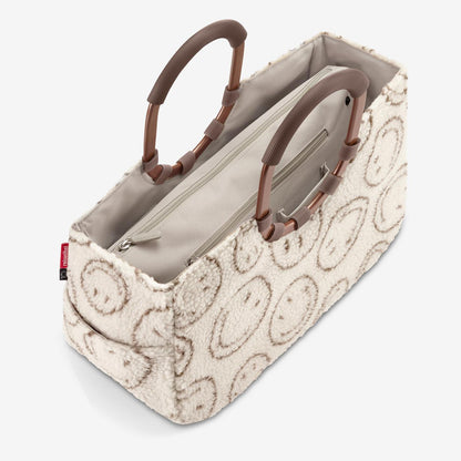 loopshopper M smiley® teddy chocolate loopshopper M Reisenthel