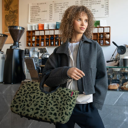 loopshopper M teddy leo olive loopshopper M Reisenthel