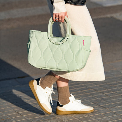 loopshopper M puffer iced matcha loopshopper M Reisenthel