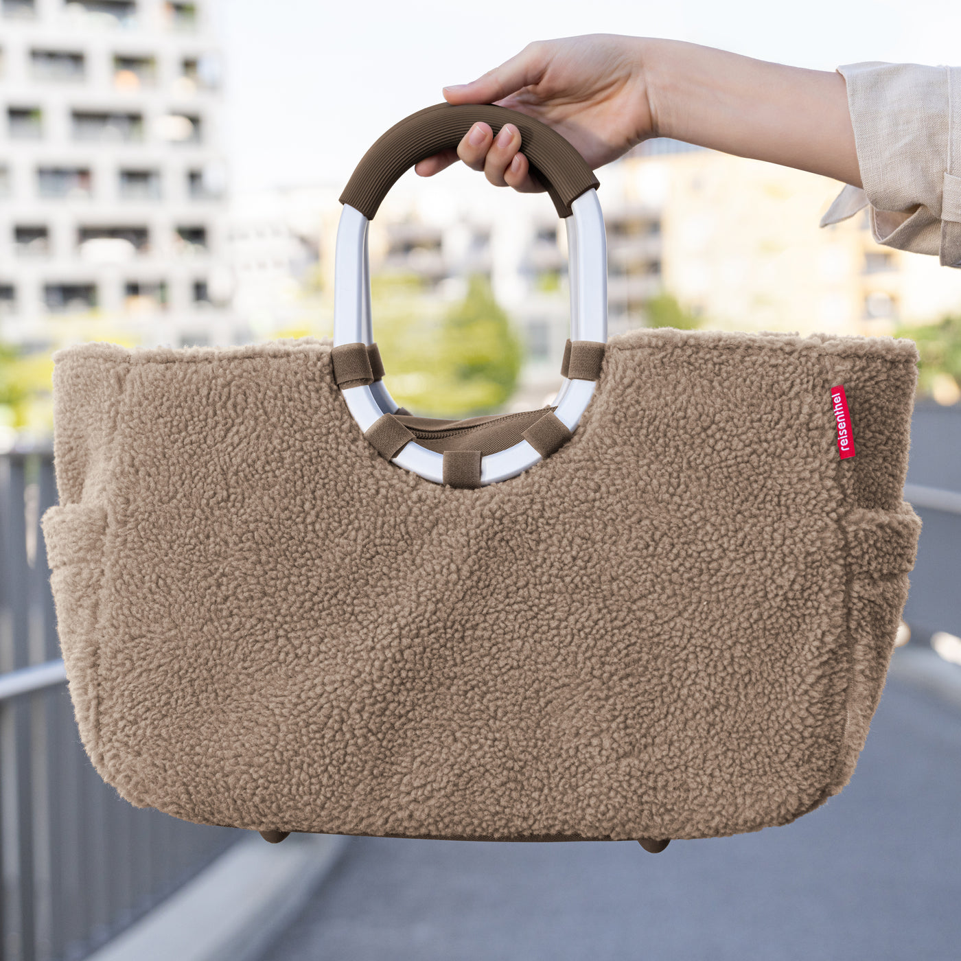 loopshopper M teddy brown loopshopper M Reisenthel