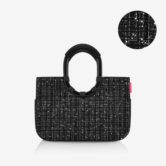 loopshopper M bouclé black loopshopper M Reisenthel