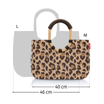 loopshopper M smiley® teddy chocolate loopshopper M Reisenthel