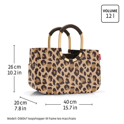 loopshopper M teddy leo olive loopshopper M Reisenthel