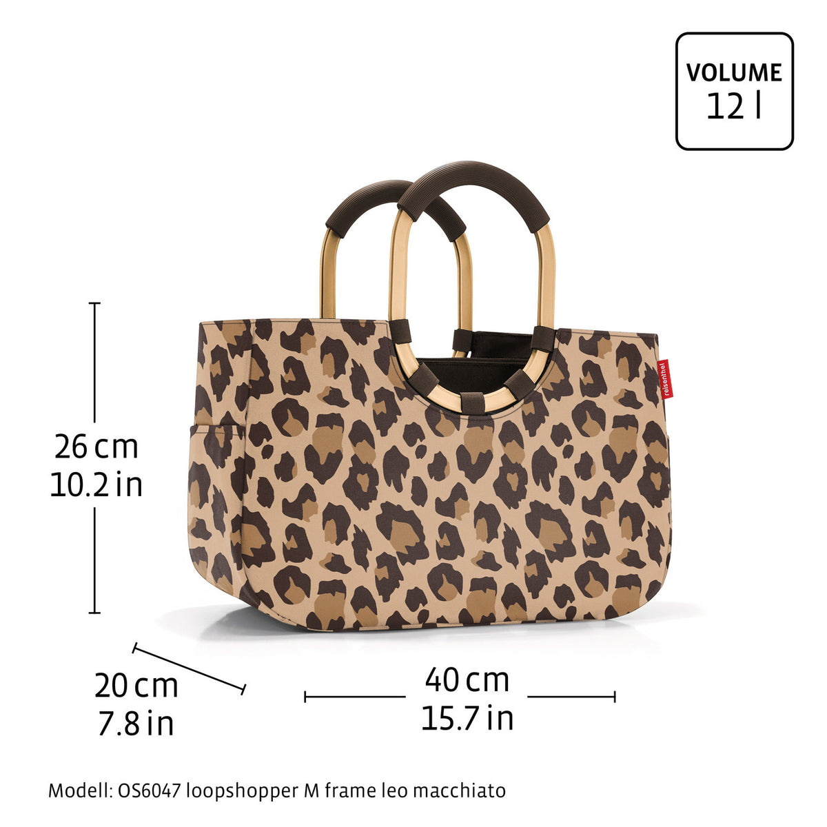 loopshopper M teddy chocolate