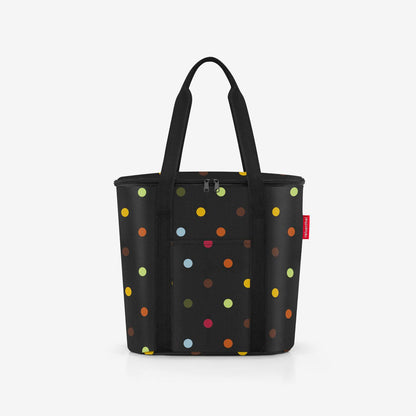 reisenthel thermoshopper dots (cool bag black)