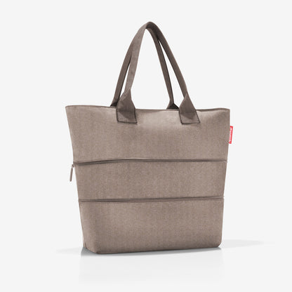 shopper e1 herringbone mokka shopper e1 Reisenthel